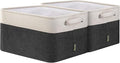 BALEINE 2 Pack Fabric Closet Storage Bins by BALEINE