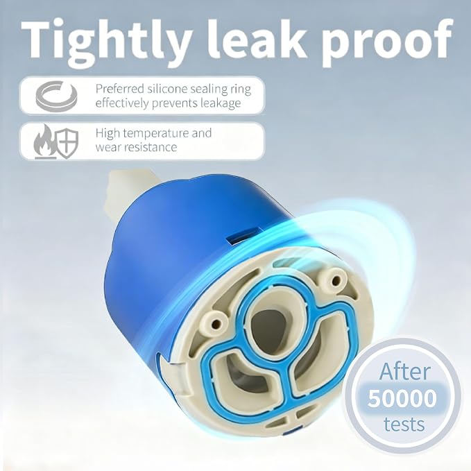 40mm Ceramic Faucet Cartridge, Replacement - Image 6