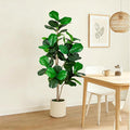 VIVATREES 5FT Fiddle Leaf Fig Artificial Tree by VIVATREESADDINGCOLORTOYOURSPACE
