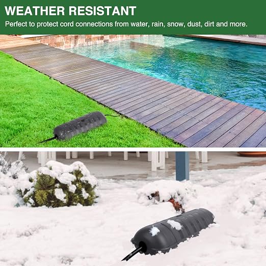 Outdoor Extension Cord Safety Cover, - Image 6