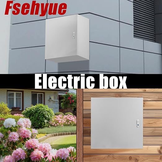 Electrical Box 24 x 24 x 12 Inch Indoor Outdoor Electrical Enclosure Box Steel - Image 7