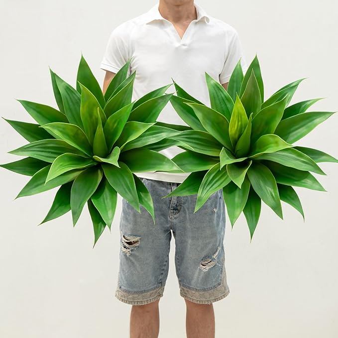 Ttranewsoo Artificial Outdoor Agave Plant by Ttranewsoo