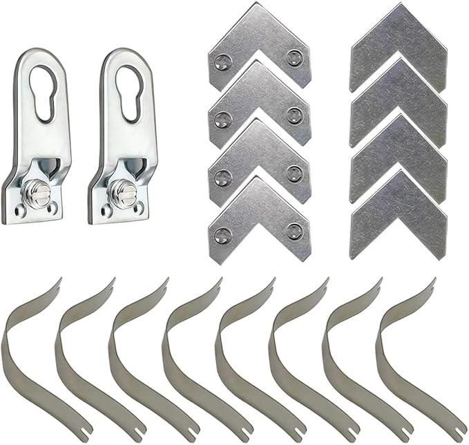 1Set/18PCS Metal Photo Frame Hardware Set by Unknown