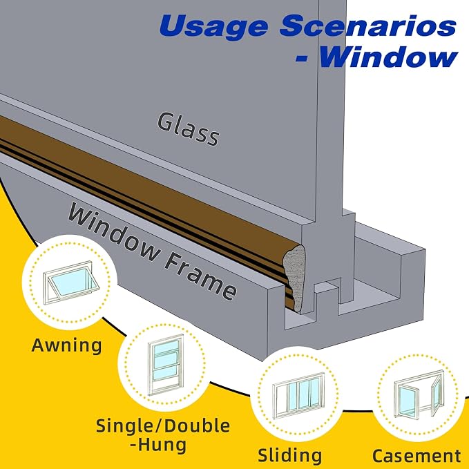 Weather Stripping Door Seal Strip - Image 6