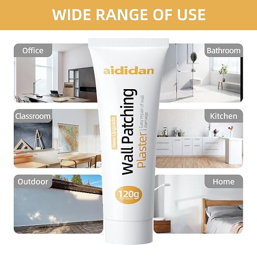 Drywall Repair Kit 3 Pack Wall Patch Repair Kit Spackle Wall Repair Paste | - Image 7