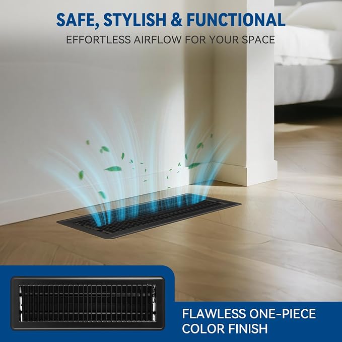 6" x 12" Floor Register Vent Covers 2-Pack - Image 3
