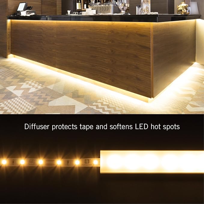 Armacost Lighting LED Tape Light Mounting Channel, Corner Mount - Image 4