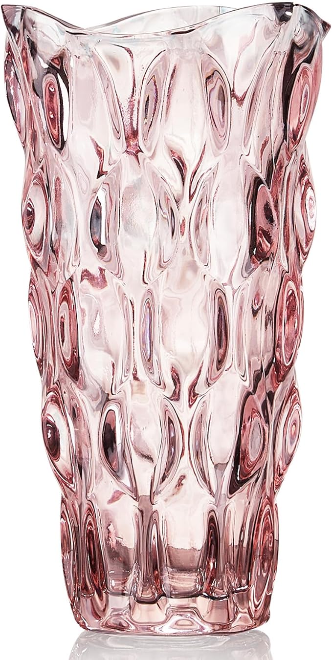 CEMABT Glass Vases for Flowers, Unbreakable 3.4 lb Morden Vases for Tables by CEMABT