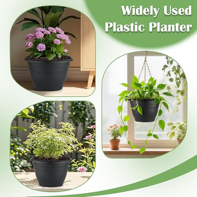 RooTrimmer 3 Pack 11 Inch Plant Pots - Image 6