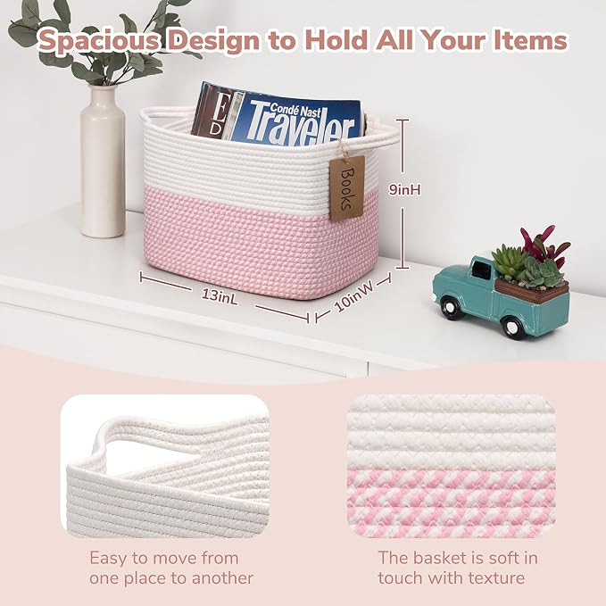 Goodpick Woven Rope Storage Basket - Image 3