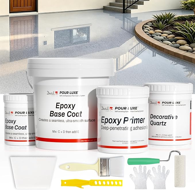 DWIL Epoxy Garage Floor Paint Kit by DWILPAINT