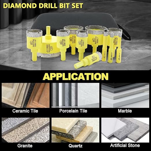 Diamond Core Drill Bits Set 11PCS - Image 3