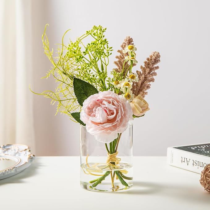12pcs Glass Cylinder Vases for Centerpieces - Image 3