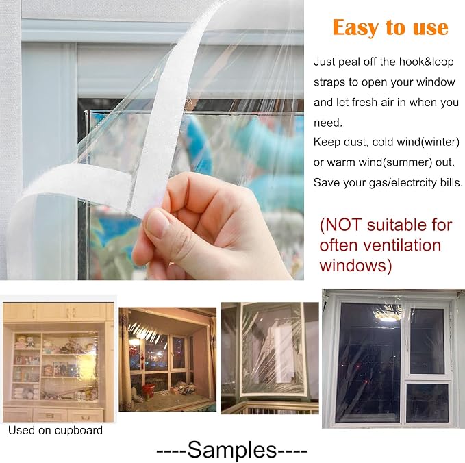 Cut-to-Size Window Insulation Kit 63"X63" - Image 5