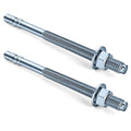 5/8 x 10 inch Wedge Anchors, Galvanized Concrete Anchors, Concrete Wall Anchors by Unknown