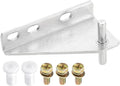 MECCANIXITY Stainless Steel Hinge Freezer Door Hinges Center Column Hinge Left by MECCANIXITY