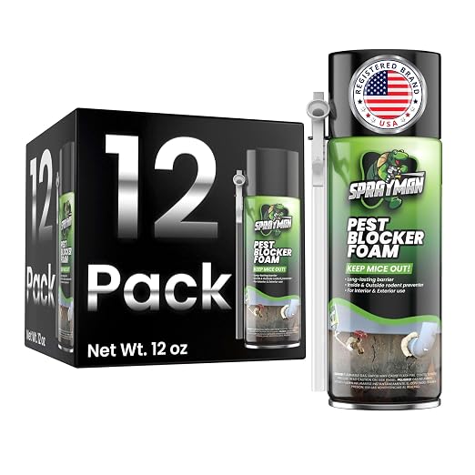 Pestblokc Foam Sealant Seals & Insulates Cracks, Gaps & Joints by Sprayman
