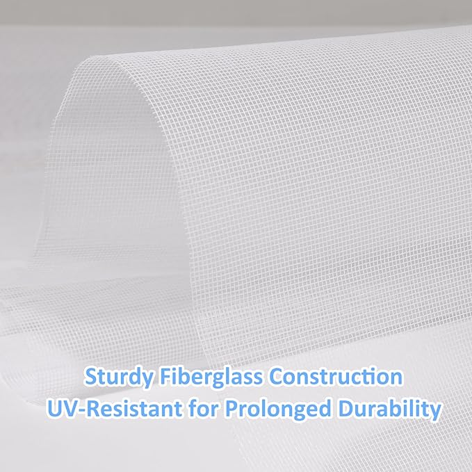 48"x102" Window Screen Mesh, Fiberglass Window Screen, Screen Door Mesh - Image 3