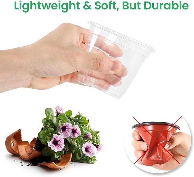 Bluepro Clear Nursery Pots - Image 4