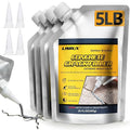 Concrete Crack Filler, 5 LB High Elasticity Cement Crack Filler, Self-Leveling by LISRUX