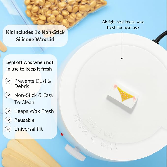 Reusable Non-Stick Silicone Wax Collars + Can + Lid - Image 5