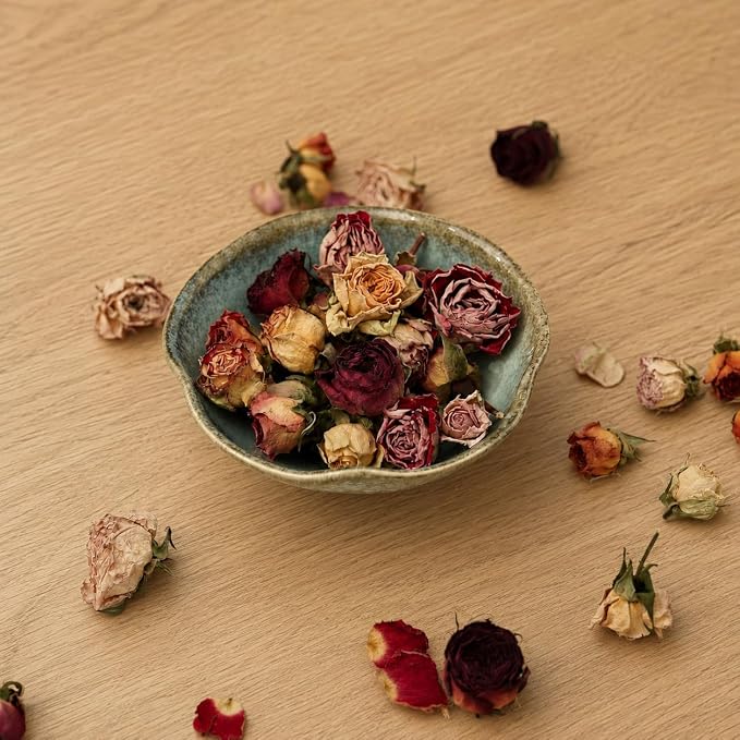 4.7" Small Decorative Bowl, Small Key Bowl, Ceramic Potpourri Bowl | Green Bowl - Image 2
