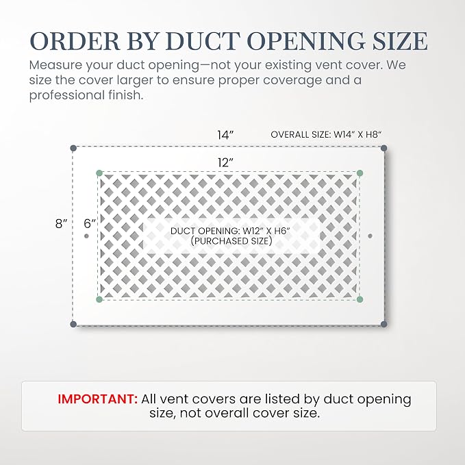 SABA Home Decor Air Vent Cover Grille - Image 2