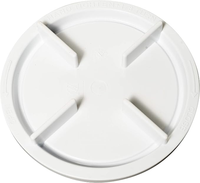 Oatey 43918 4 in. White PVC Backwater Threaded Cap by Oatey