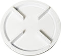 Oatey 43918 4 in. White PVC Backwater Threaded Cap by Oatey