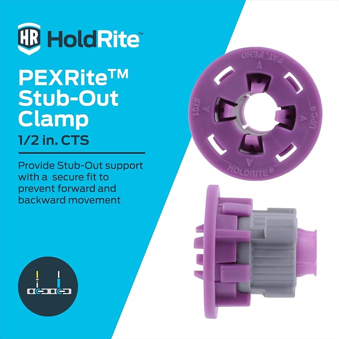 HoldRite PEXRite Stub-Out Clamp - Image 2