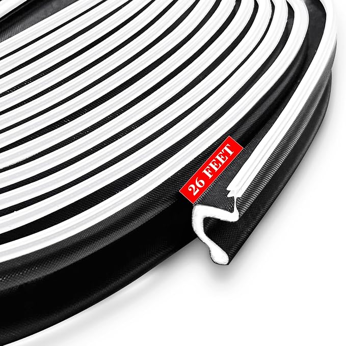 Extra Wide Weather Stripping Door Seal, Extra Thick Exterior Weatherstrip by Unknown