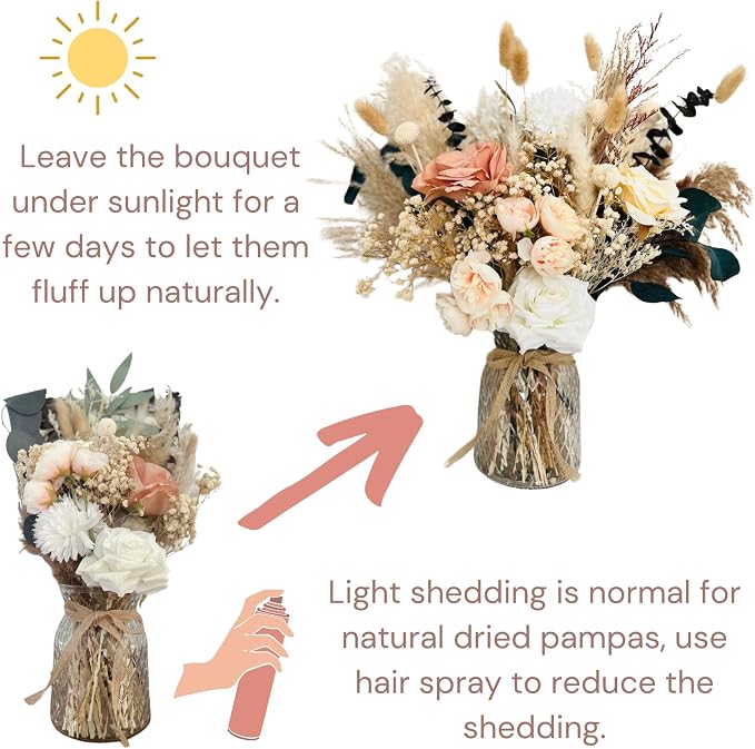 Luxury Floral Arrangement with Vase - Image 4
