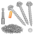 Mech.Galv.#9x-1/2 Joist Hanger Screws-1000 Qty, 9112R1000 Hurricane Screws | by CableRailing