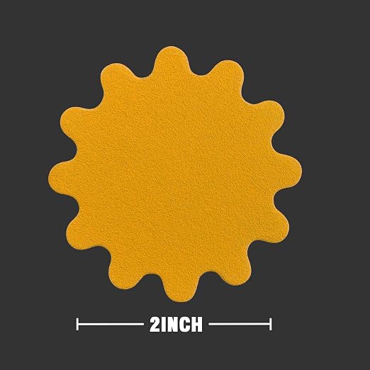 MAXMAN 2" Sanding Discs, 220 Grit Alumina Orbital Sandpaper, Hook &Loop Pads | - Image 2