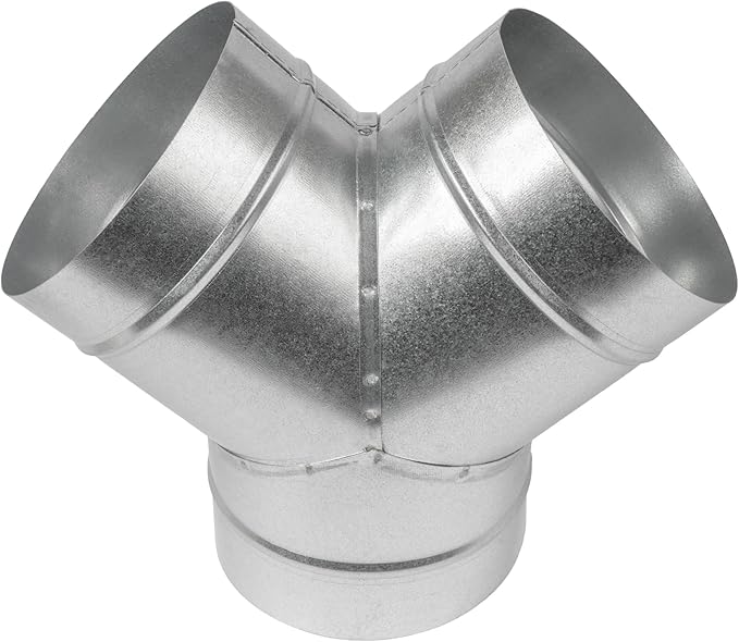 Repa Market 6" Inch Y-Shape Ducting Splitter by RepaMarket