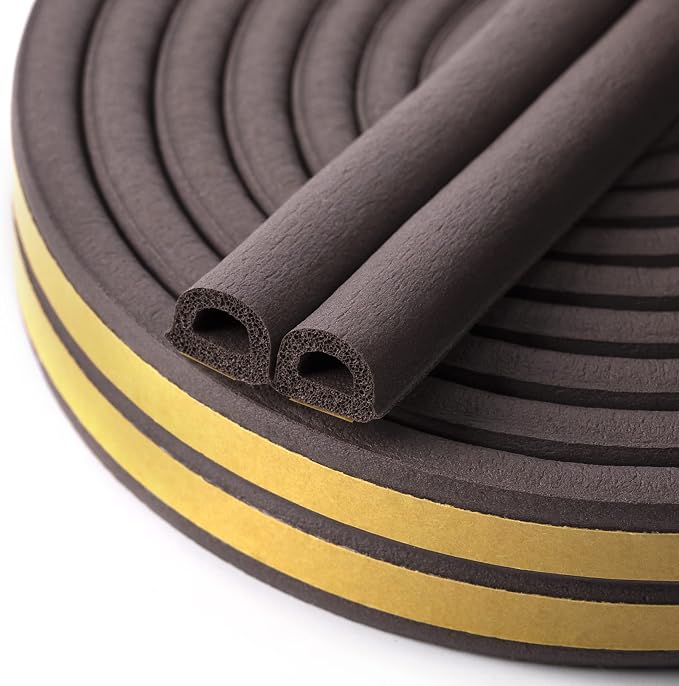 CloudBuyer Door & Window Weather Stripping, Soundproof Insulation Seal Strip by CloudBuyer