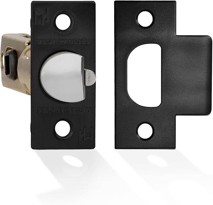 Entry Square Latch Matte Black - Image 7