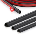 Ravinte Weather Stripping Door Seal Strip, 23 FT D-Shaped Silicone, 3/8 x 5/16 by Ravinte
