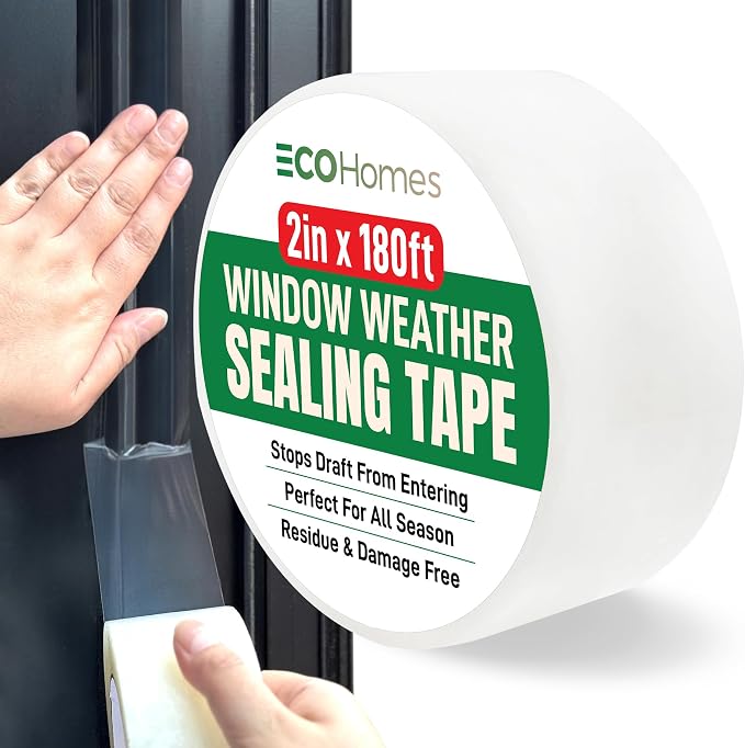 ECOHomes Window Weather Sealing Tape | Weather Stripping Tape, To Stop Drafts by ECOHomes