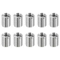 uxcell Thread Adapters Sleeve Reducing Nuts, Threaded Insert Repair Sleeve by uxcell