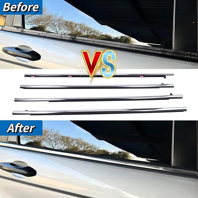 Weatherstrip Window Moulding Trim Seal Belt - Image 4