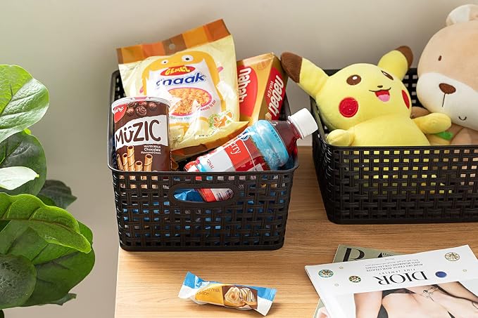 Eslite Plastic Storage Baskets for Organizing - Image 5