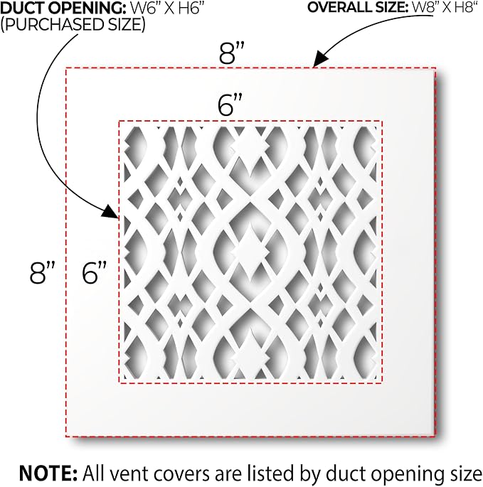 SABA Home Decor Air Vent Cover Grille - Image 2