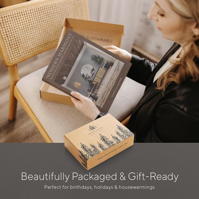 Modern Decorative Books Set of 3, Shelf or Entryway as Fall Decoration - Image 6