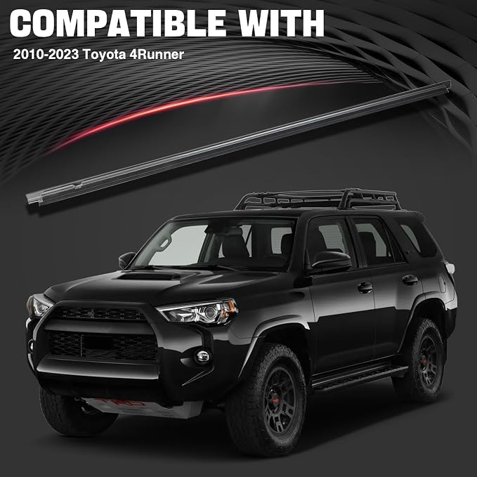 Rear Tailgate Liftgate Trunk Hatch Car Outer Door Window Moulding Sweep Felt - Image 7