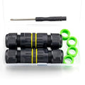 2 Pack Electrical Junction Box 5-12mm Waterproof Electrical Wire Connector by Unknown