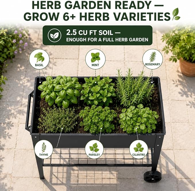 LEETOLLA Elevate 32" Raised Garden Bed - Image 5