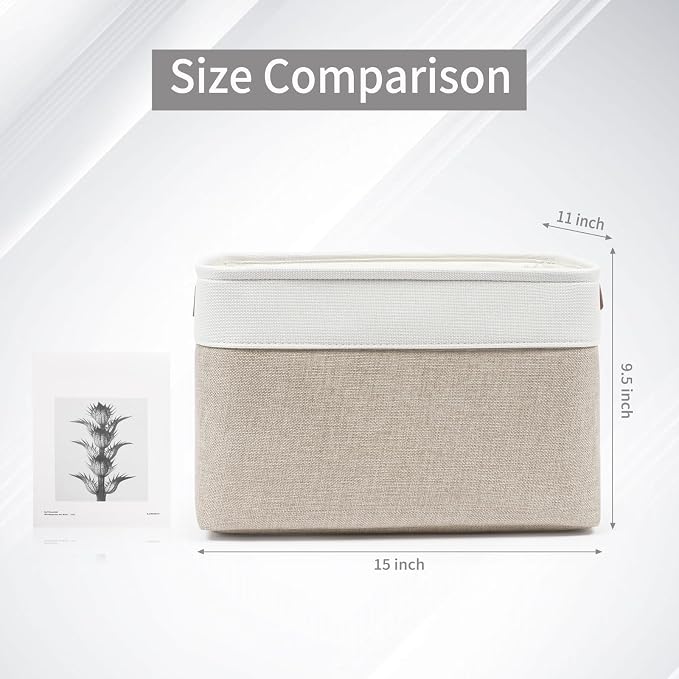Storage Bins Large Fabric Storage Baskets - Image 5