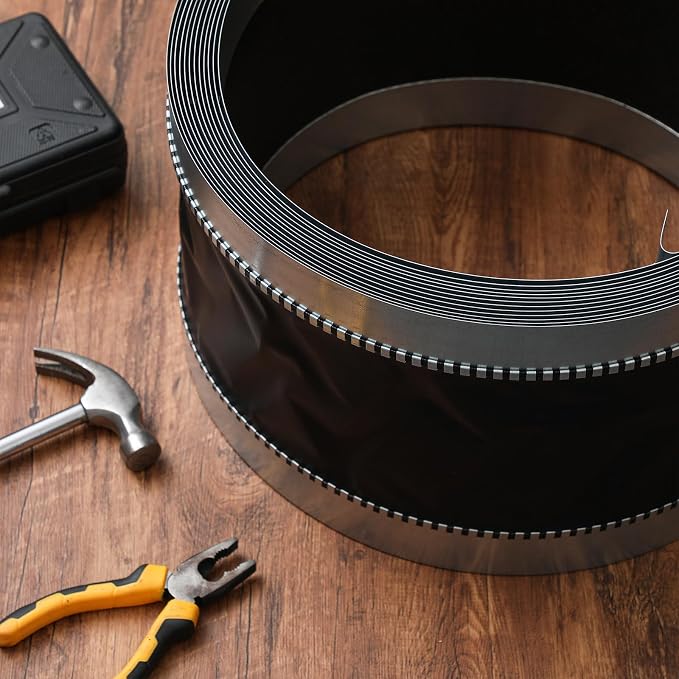 Zonon 9-1/2 x 50 ft Vinyl Flexible Duct Connector Canvas Duct Connector Roll - Image 5