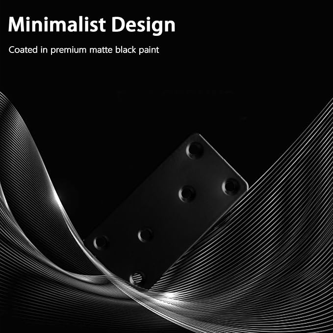4 Pcs Mending Plate, 3.94 x 1.97 inch Stainless Steel Flat Plates - Image 5
